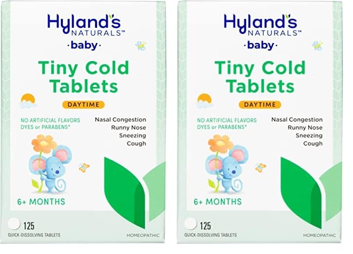 Amazon.com: Hyland's Baby Tiny Cold Tablets, Natural Relief of Runny ...