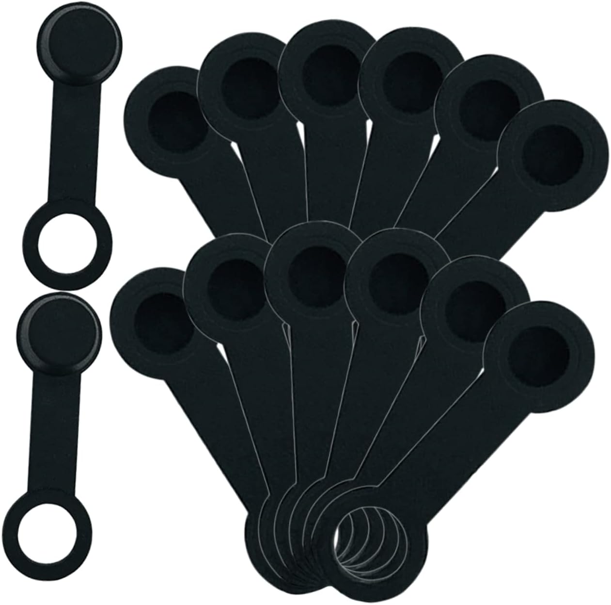 ULTECHNOVO 150pcs Brake Bleeder Caps for Motorbikes Rubber Dust Covers Replaceable Screw Caps for Brake Systems Essential Motorcycle Parts