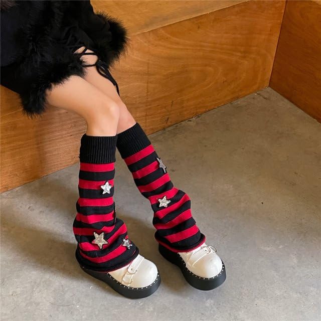 Image of Sexybody Women's Leg Warmers Fashion Knit Warmers Long Socks Cute Y2K Kawaii Japanese Lolita Harajuku Accessories for Girls