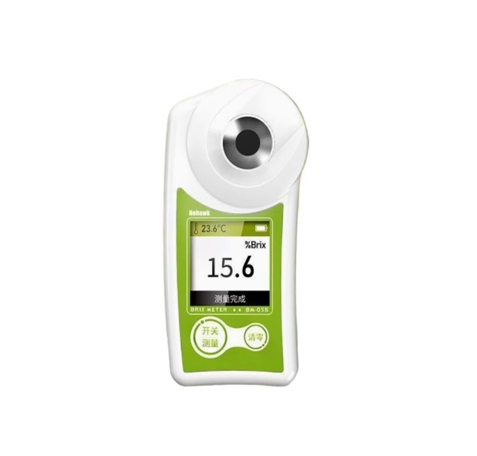 Refractómetro Digital Recargable for medir y azúcar en líquidos con Pantalla LCD, for medir Frutas, Bebidas y Miel(0-55% Accuracy 0.2%)