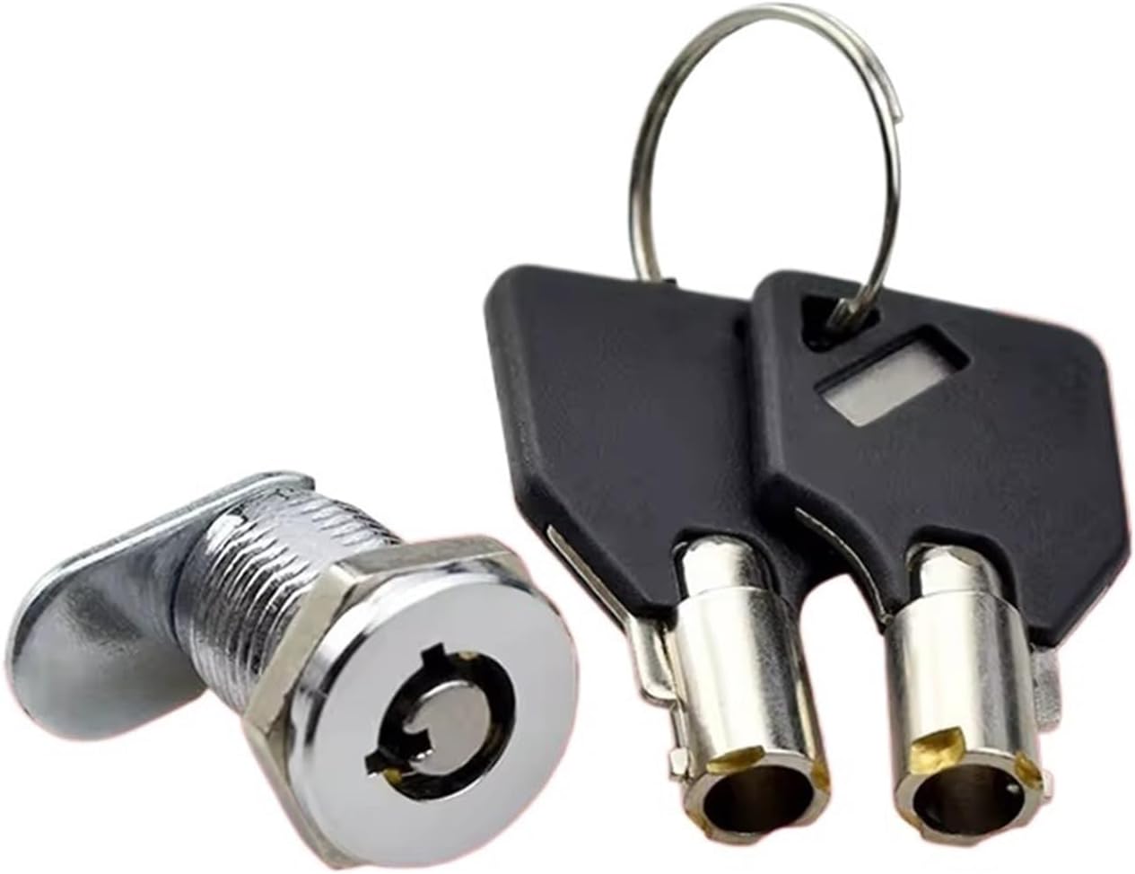 Tubular Cam Lock Two Key-Way The Key Can Be Removed After Turning Rotation 1Pcs