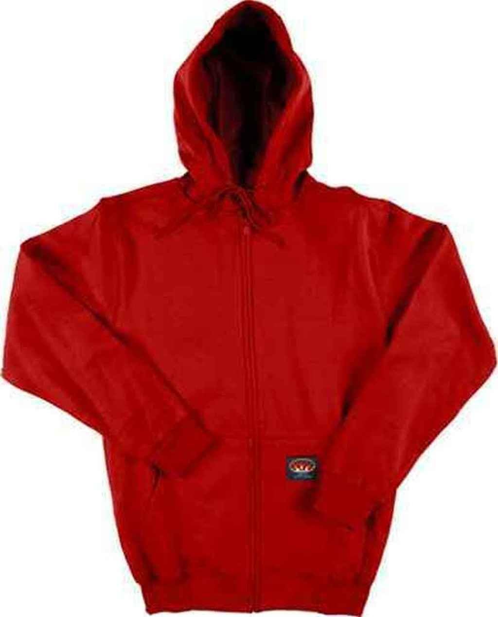 Red Hooded Sweatshirt - 10oz-Flame Resistant RSF1153