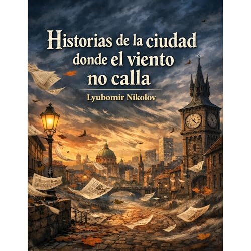 Historias de la ciudad donde el viento no calla Audiolibro Por Lyubomir Nikolov arte de portada