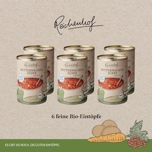 Reichenhof Bio Mitternachtssuppe vegan, 6er Pack (6 x 380 ml)