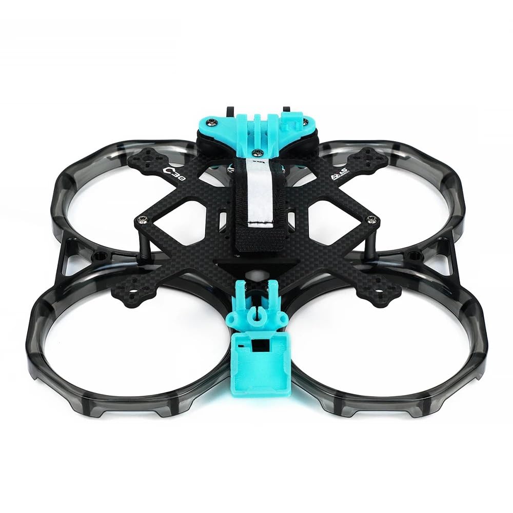 per AxisFlying Cineon C30 3 Pollici FPV Drone Frame Kit Cinewhoop Supporto per DJI O3 per RC FPV Freestyle Racing Drone(Blue)