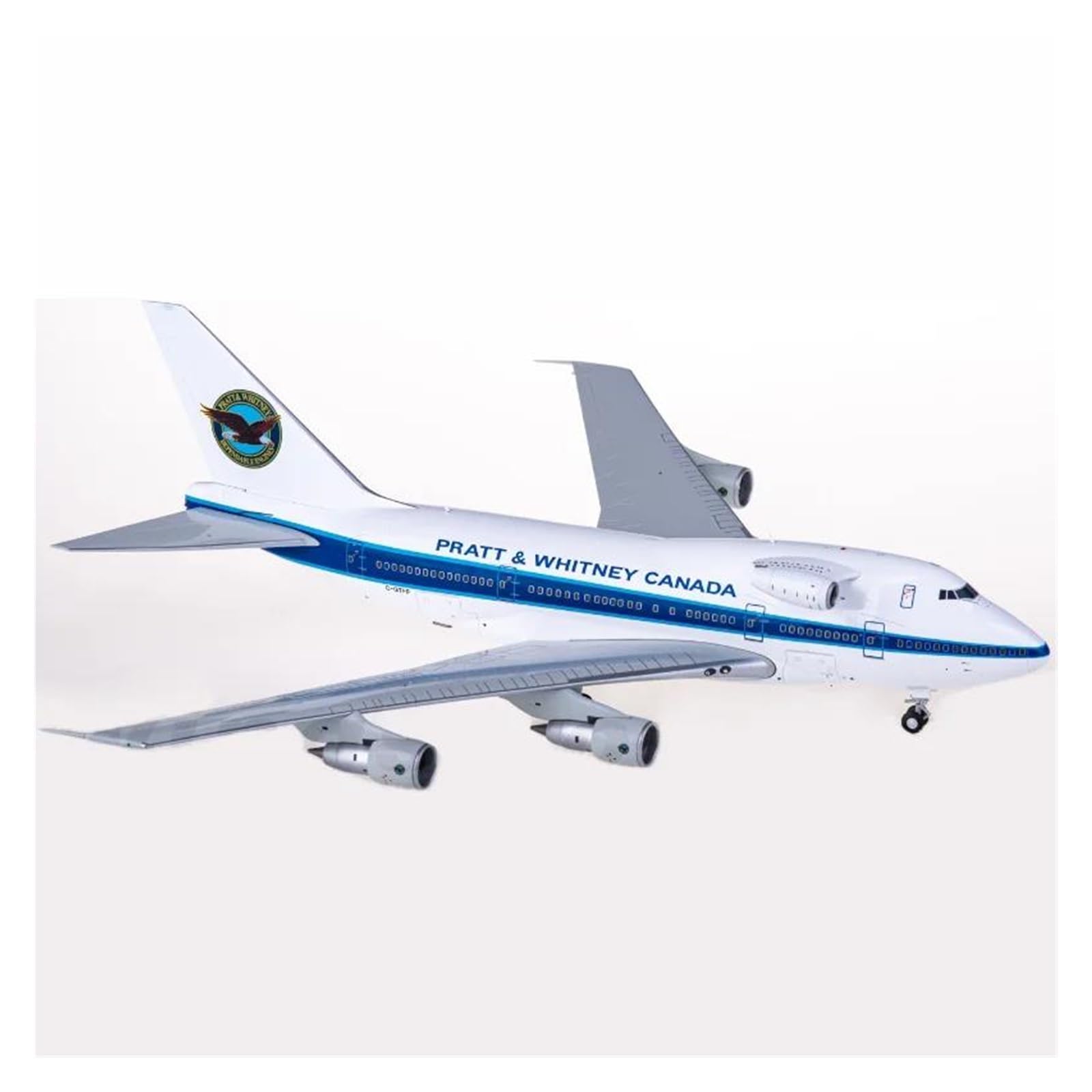 CLMJHG Vintage Classics samolot w skali 1:200 XX20286 747SP C-GTFF odlew ciśnieniowy Avion metalowy model samolotu zabawka dla chłopca