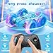 Remote Control Car with 360° All-Round Glow Wheels & Body Lights, 4WD 2.4GHz Stunt Toy - Quick-Swap USB-C Battery for Extended Play, for Kids Boys Girls 6-12