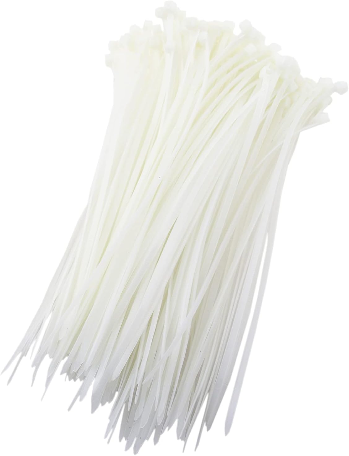 250pcs Cable Ties Plastic Nylon Zip Wire Tie Wraps Resistant For Indoor Outdoor Multi-Purpose Use (250pcs 11.8X 0.14IN)