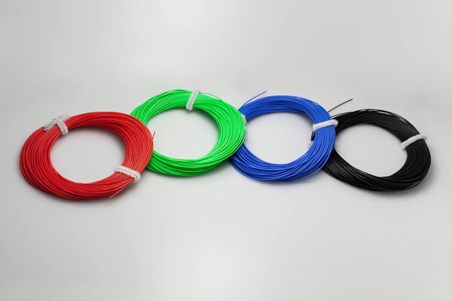 Ultimate Fly Line (4-Pack) Assorted Colors Ice Fishing Wall Mount