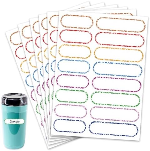 Amazon.com : Assorted Colors Waterproof Removable Labels - 400PCS with ...