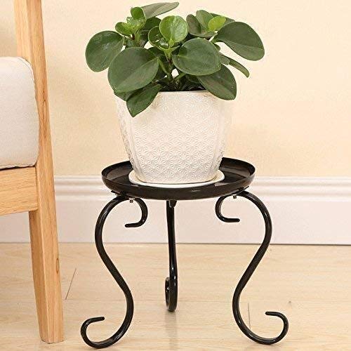 Vase en fer forgé noir pour balcon et chambre : sublimez votre parterre