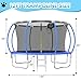 Tranpoline 10FT/12FT/14FT/16FT Outdoor Tranpoline for Kids and Adults,Tranpoline Weight Capacity 300-1000LBS with Safety Enclosure Net and T-Hook, Backyard Tranpoline for Family