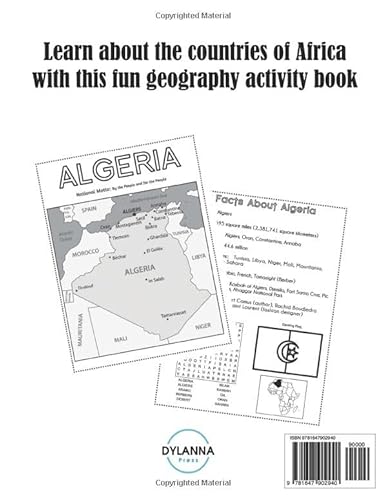 Africa Geography Activity Book #TOP1