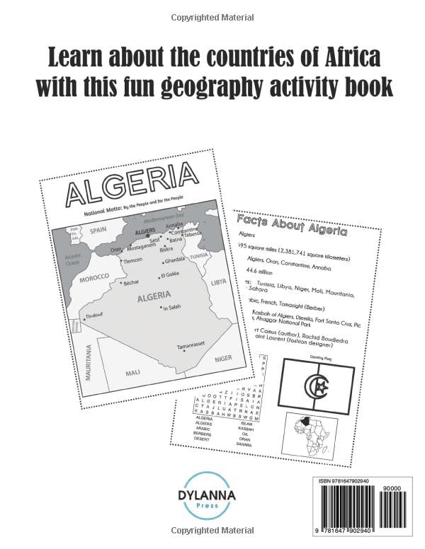 Africa Geography Activity Book - Image 2