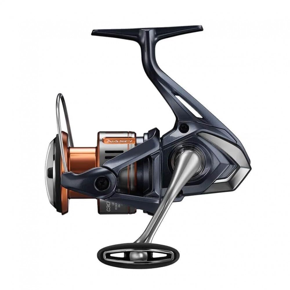 Shimano Nasci FD C3000 carrete de pesca para pesca deportiva con rendimiento resistente