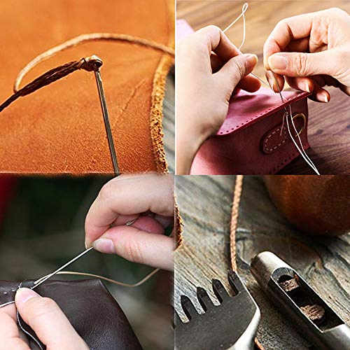 284 Yards 0.8mm Waxed Saddle Thread