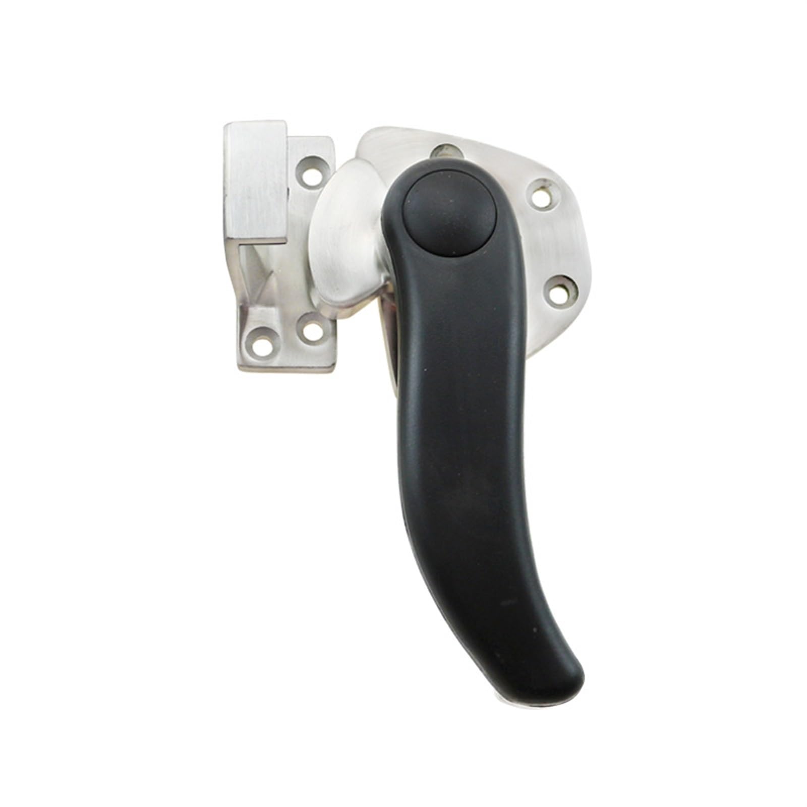 Poignée de porte industrielle en acier pour atelier et pièce technique