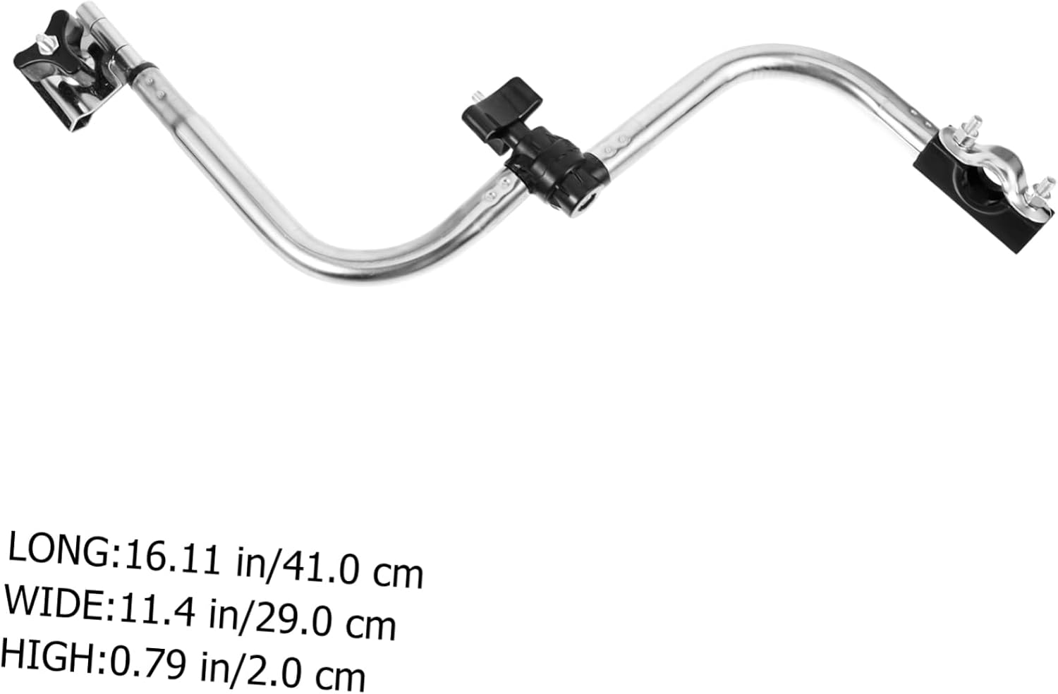 GANAZONO Umbrella Holder Clip for Bike Electric and Stroller Easy to Install Foldable Design for Outdoor Use Umbrella Stand for Rain image 3