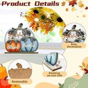Fall Wooden Signs Autumn Pumpkin Tabletop Decoration Signs 11 Inch for Home Rustic Farmhouse Living Room Harvest Day Thanksgiving Home Decorations Fall Wooden Signs Autumn Pumpkin Tabletop Decoration Signs 11 Inch for Home Rustic Farmhouse Living Room Harvest Day Thanksgiving Home Decorations
