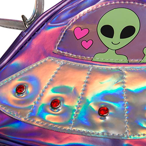 Limited Too Cute Girls Fashion Crossbody Small Purse (UFO)2