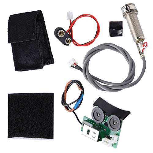 pickup per Chitarra Acustica, Preamplificatore Jack Endpin Durevole e Sistema EQ Parti di Strumenti per Chiodi a coda