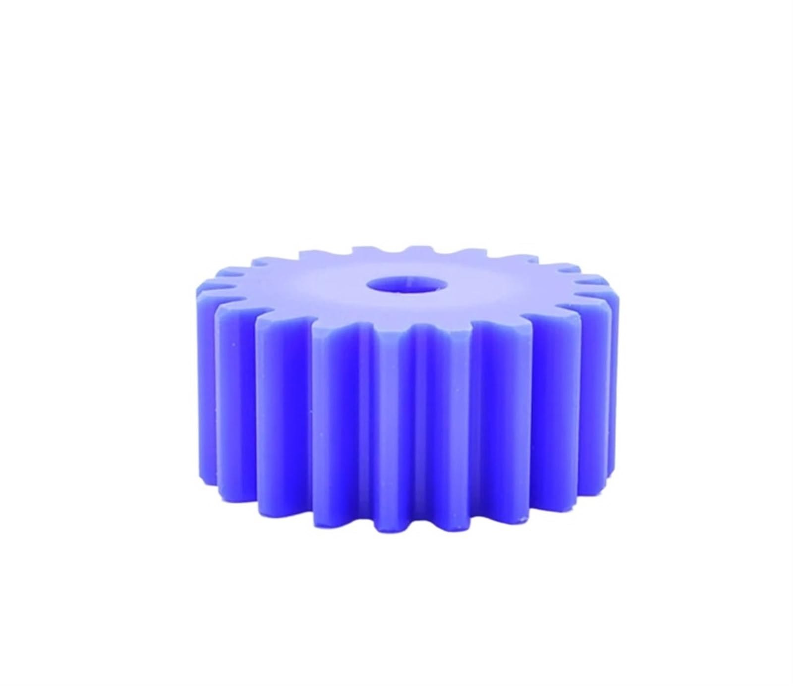 Bevel Gear Pinion Hardware Mechanical 2M 12T-27T Plastic Spur Gear 2 Mod Cylindrical Flat Gear 12 13 14 15 16 17 18 to 27Teeth Blue Nylon Drive Gears(16 Teeth)