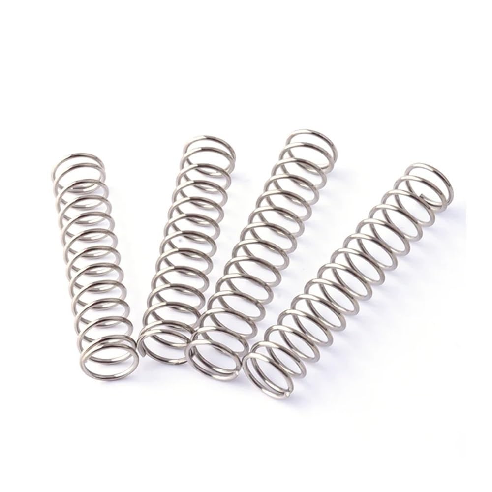 10 Pz/lotto Diametro Del Filo 1.0mm Molla Di Compressione In Acciaio Inossidabile Diametro Esterno 6-16mm Lunghezza 15-50mm - Foto 8