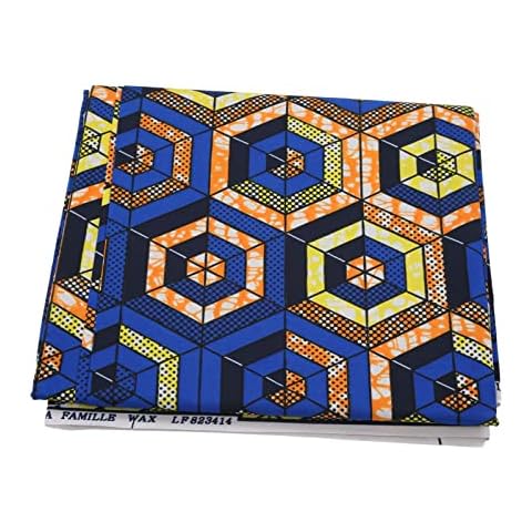African Fabric Fat Quarters for Crafts Cover