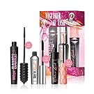 Benefit Cosmetics Mascara 3 Piece Full Size Set $72 Value They're Real Bad Girl Bang Roller Lash Set Together At Last