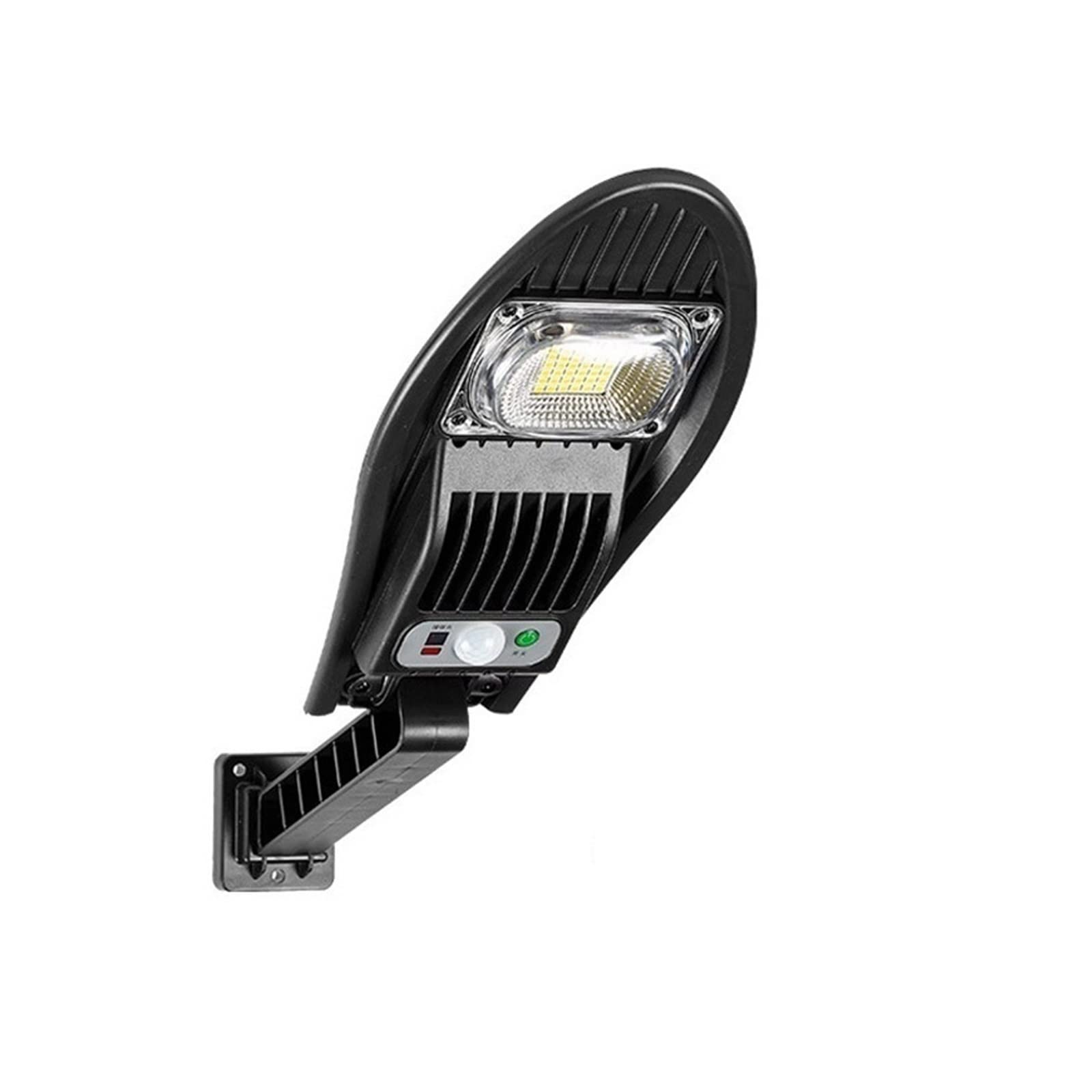 Zewnętrzne lampy solarne 168LED Wodoodporna zewnętrzna lampa solarna LED na ścianę ogrodową Lampa solarna z regulowanym kątem 10000 mAh Wbudowana łatwa instalacja (kolor: 42 diody LED, rozmiar: 1