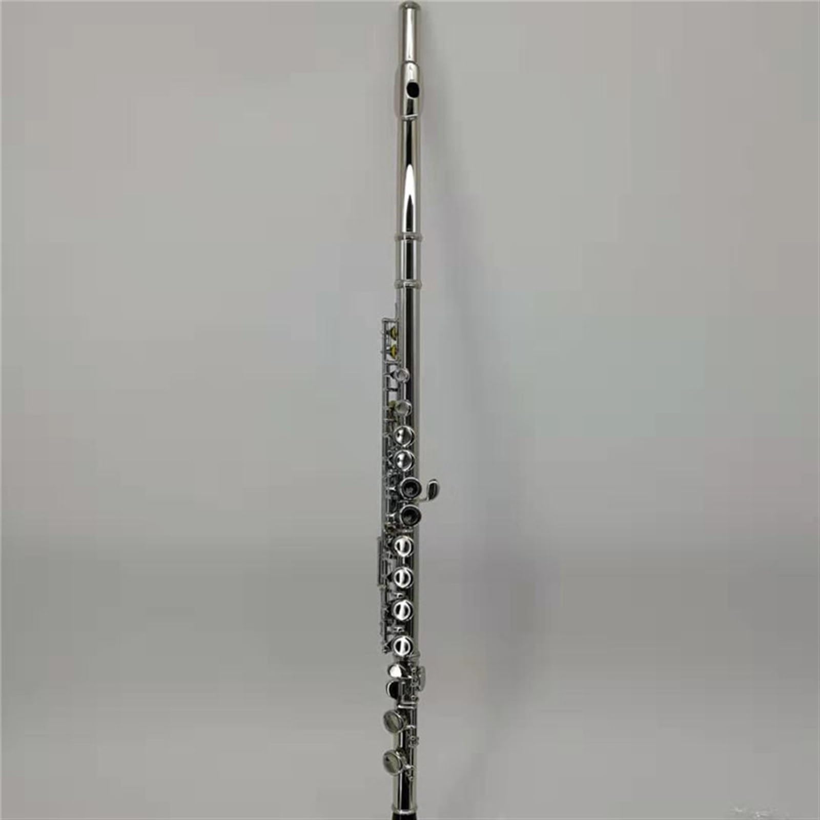 16 Flauto Traverso In Rame Bianco Con Chiave In Do Placcato In Argento A Fori Chiusi Con Chiave In Mi Flauto Diviso Livello Di Prestazioni Professionale Per Principianti