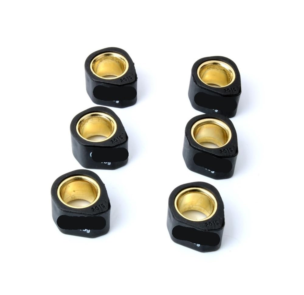 Ensemble de 6 pièces galets 20x15mm 13g pour moteurs de 125cc à 150cc
