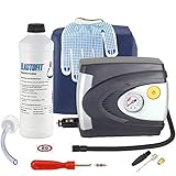 12V Mini-Hochleistungskompressor , Spannung : DC 12V - 13,5V, Stromaufnahme : max. 10 Ampere, Kolbendurchmesser : 19 mm, Luftleistung : max. 20 l/min (ca. 5 min für Standardreifen), max. Druck : effektiv 7 bar, Aktive Kühlung => Lange Laufzeit (30 min ohne Abkühlpause), Ein/Aus Schalter, schraubbarer Messing PKW - Ventilanschluss, Anschlusskabel 3 m , Abmessung : L 160 × B 80 × H 150 mm, Gewicht : 0,73 kg