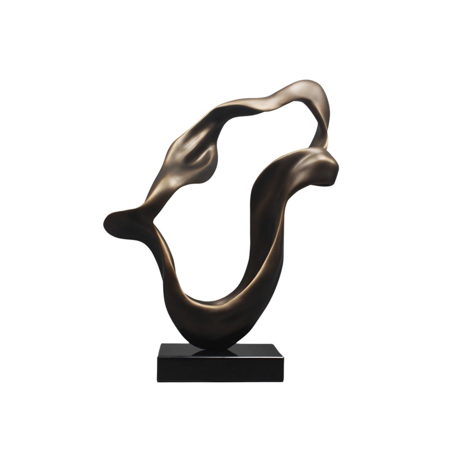 ZYYANSHOP Table Statue Modern Abstract Sculpture Elegant Interior Decorative Home Office Perfect for Bookshelves