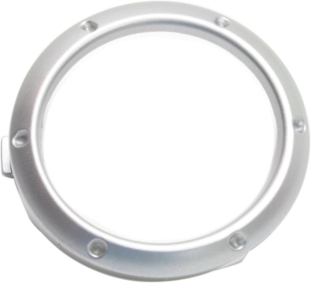 Evan Fischer Fog Light Trim Compatible with 2004-2007 Toyota Highlander Left and Right Side Set of 2 Plastic Primed