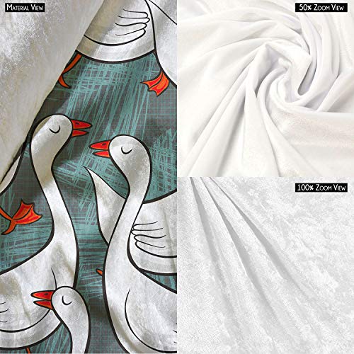 Image of ArtzFolio White Gooses | Reusable Sack Bag | Bag for Gym, Storage, Vegetable & Travel