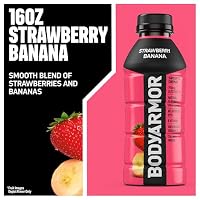 BODYARMOR Sports Drink, Strawberry Banana, Electrolyte Drink Hydration, 16 Fl Oz Bottles (12 Pack), Flavored Coconut Water with B Vitamins & Antioxidants — image 7
