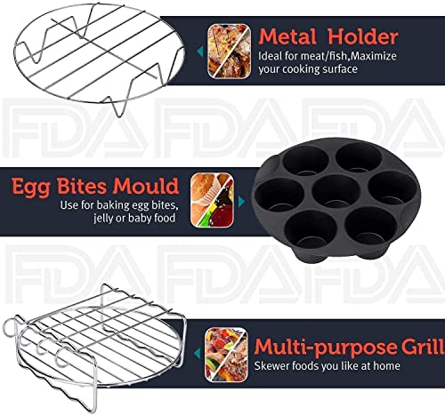 Ultrean 4.2 Quart Air Fryer And Ultrean Air Fryer Accessories #TOP1