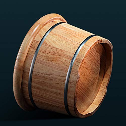 Spa de pies de madera para pedicure y masaje 25cm miniatura 4