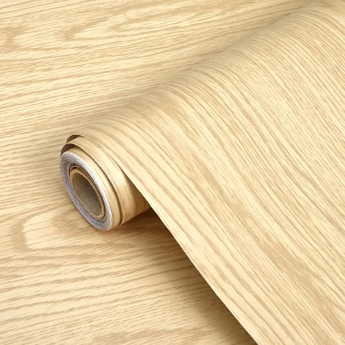 Image of SUNBIRD Matte Marble Wall Paper Granite White /Grey Kitchen Countertop Cabinet Furniture Refurbishment Thick Removable Wallpaper Peel and Stick Vinyl Roll (2 Feet x 4 Feet, Koa Brown)