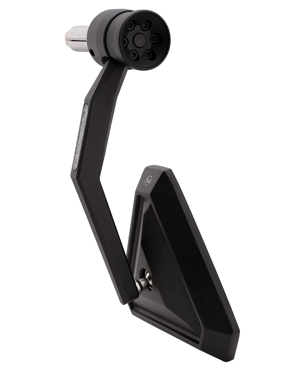 HIGHSIDER Tetra lusterko wsteczne na kierownicę motocykla z kierunkowskazem LED, homologacja E (sztuka)