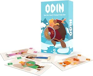 Odin – Jeu De Cartes Viking Stratégique – 2 à 6 Joueurs – Dès 7 Ans – 54 Cartes – Helvetiq