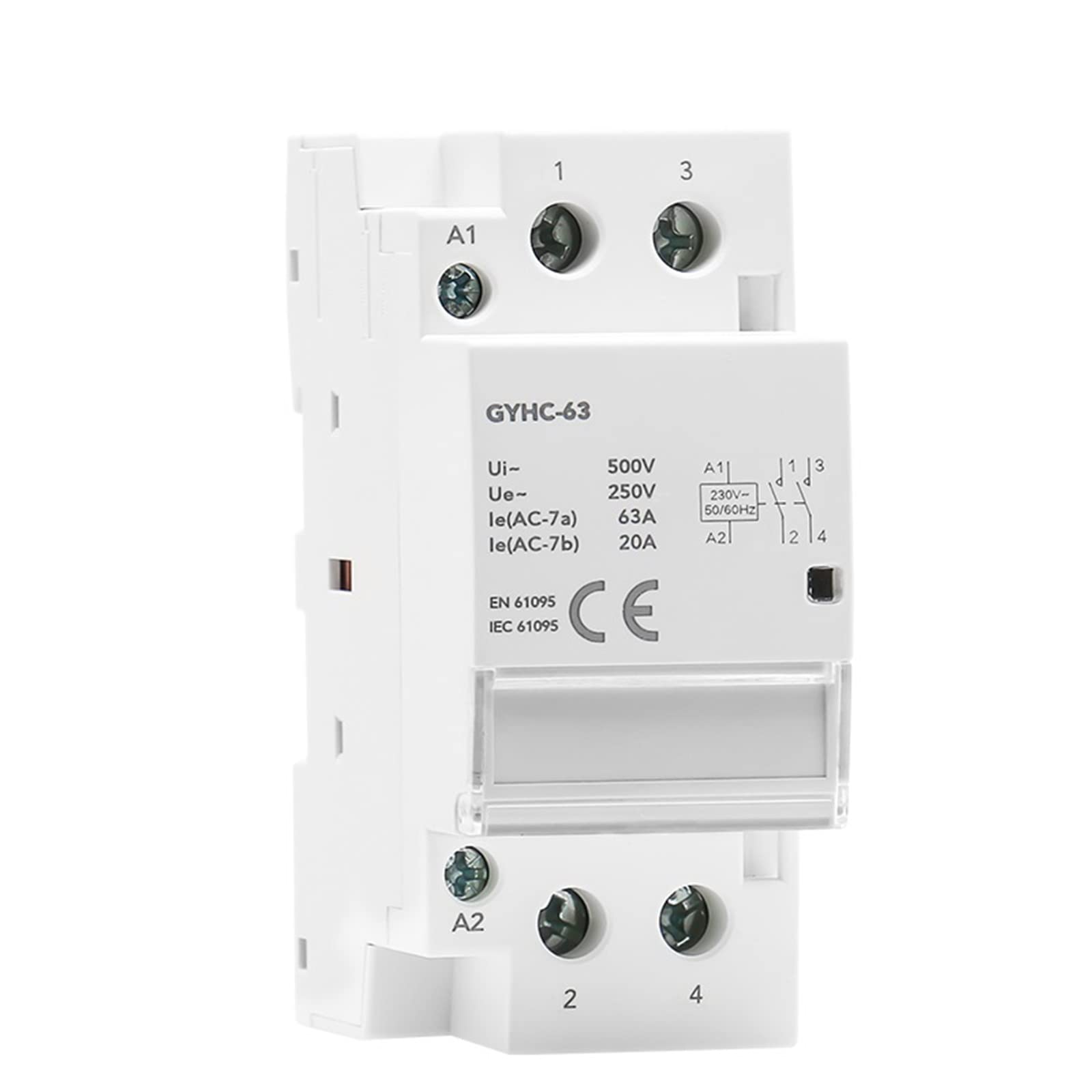 Contacteur de Rail CA 2P 40A : la solution pour éviter les surcharges de pile de charge