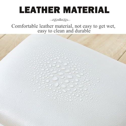 Taburete de tocador cómodo con grabado clásico para zona de maquillaje en vestidor 8