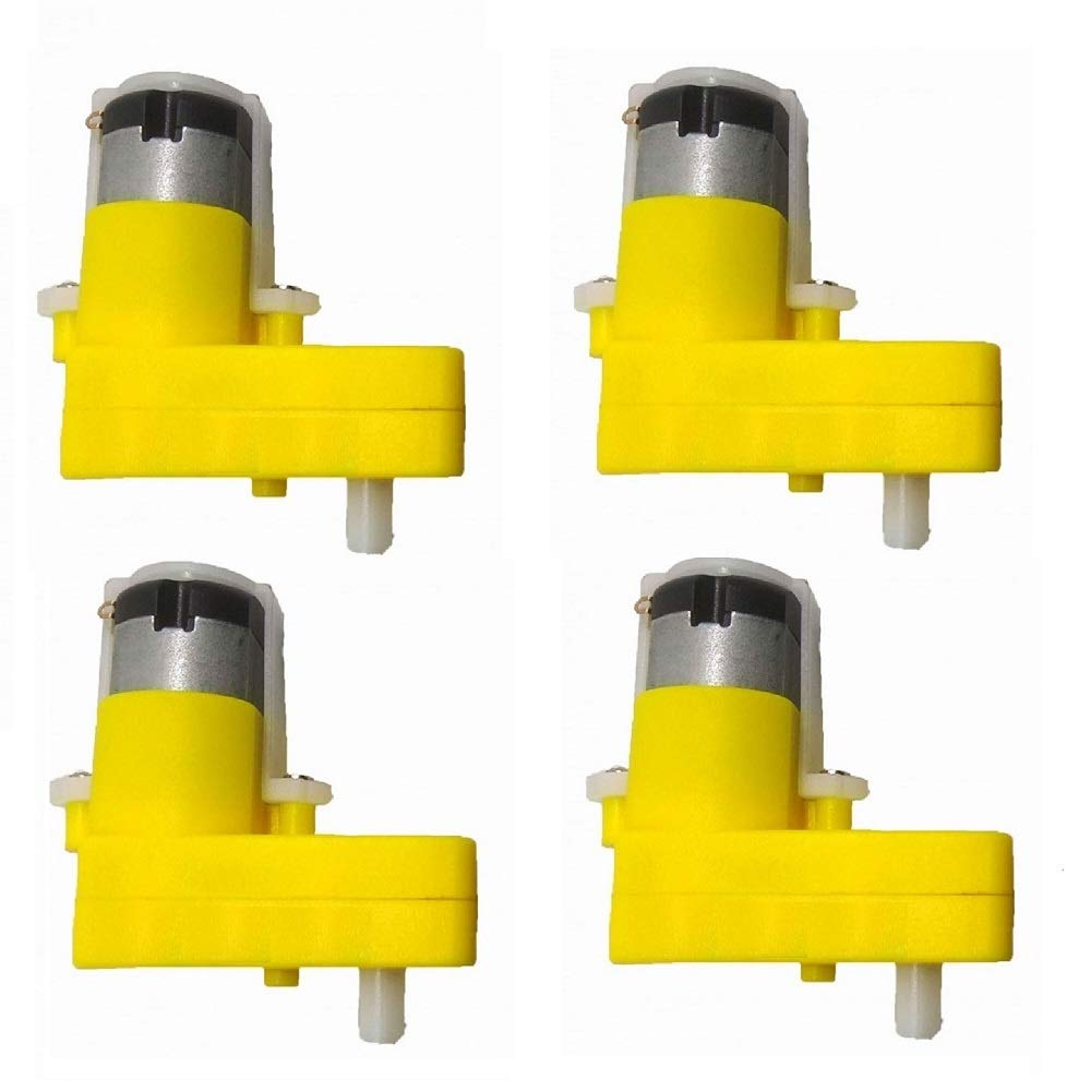 Robocraze (4 Pieces) L Shaped 60 RPM BO Motor Single shaft Gear Motor (B07MV4M288) Amazon Price History, Amazon Price Tracker