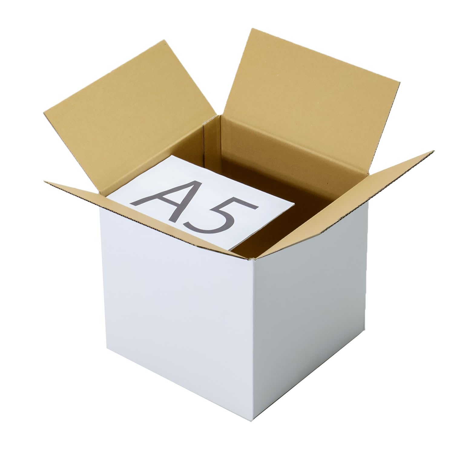 Amazon.co.jp: アースダンボール 段ボール 80サイズ 立方体箱 10