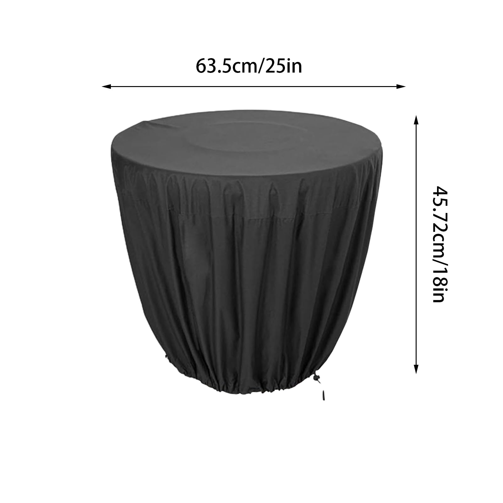 Brunnenabdeckung 91cm X 107cm - Wasserdicht, Mit Reißverschluss, Für Winter & Garten