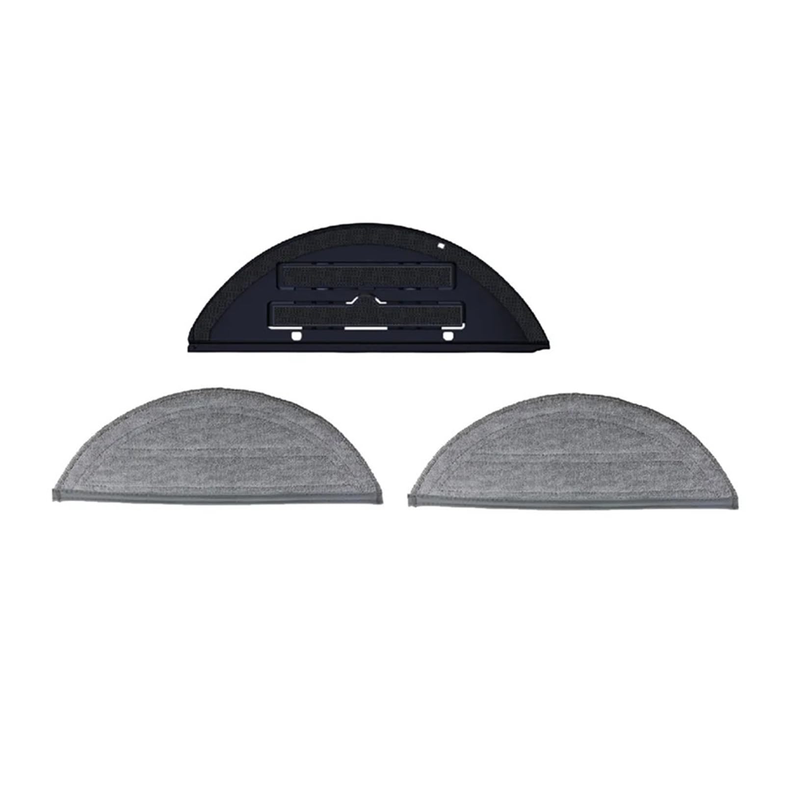 Shiketong 3Pcs Robot Vacuum Mop Pads,Compatible For Roborock,Saros 10/S9 Maxv Ultra/G30 Bracket And Mop Pads Kit Vacuum Cleaner B98a