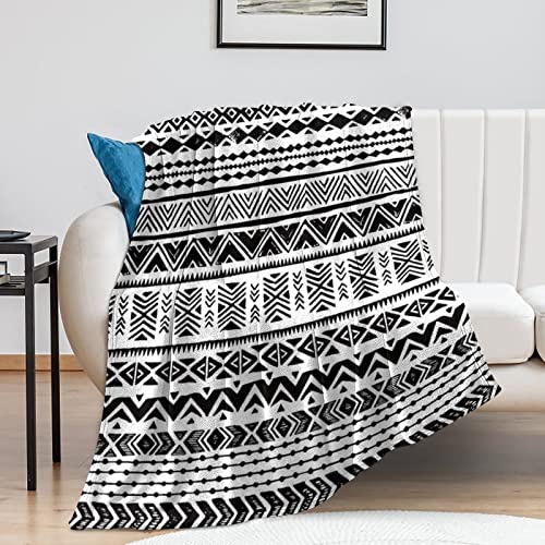 Blanket With Aztec Print For Kids Boys Girls Baby, Soft Cozy Warm Plush Throws For Pets, All Season Micro Fleece Blankets For Sofa Bed Couch Chair, 40X50 Inch #TOP6