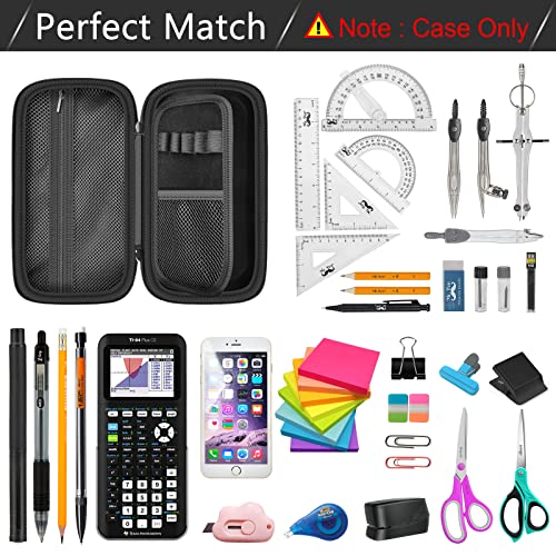 Pencil Case Pen Pouch Bag, Large Capacity Pencils Organizer Holder Office College Stationery Pen Marker Storage Supplies For Adults, Not Intended For Use By Children 12 And Under, Box Only (Black) #TOP1